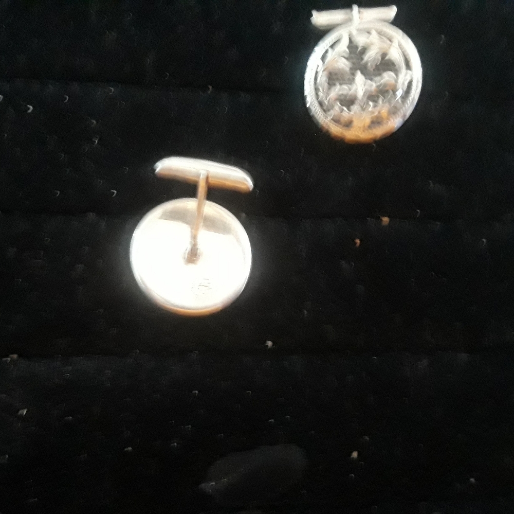 Tasco Sterling Silver Cufflinks